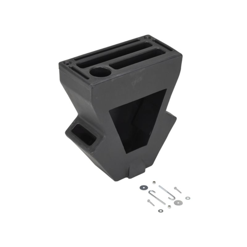 Vestil P-CADDY-BK Recycled Plastic Pallet Jack Caddy