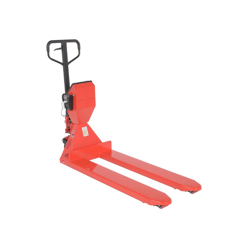Vestil PM-2048-SCL-LP-PT Steel Low Profile Pallet Truck with Scale and Printer