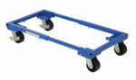 Vestil ATD-1622-4 Steel Adjustable Tote Dolly - Image 5