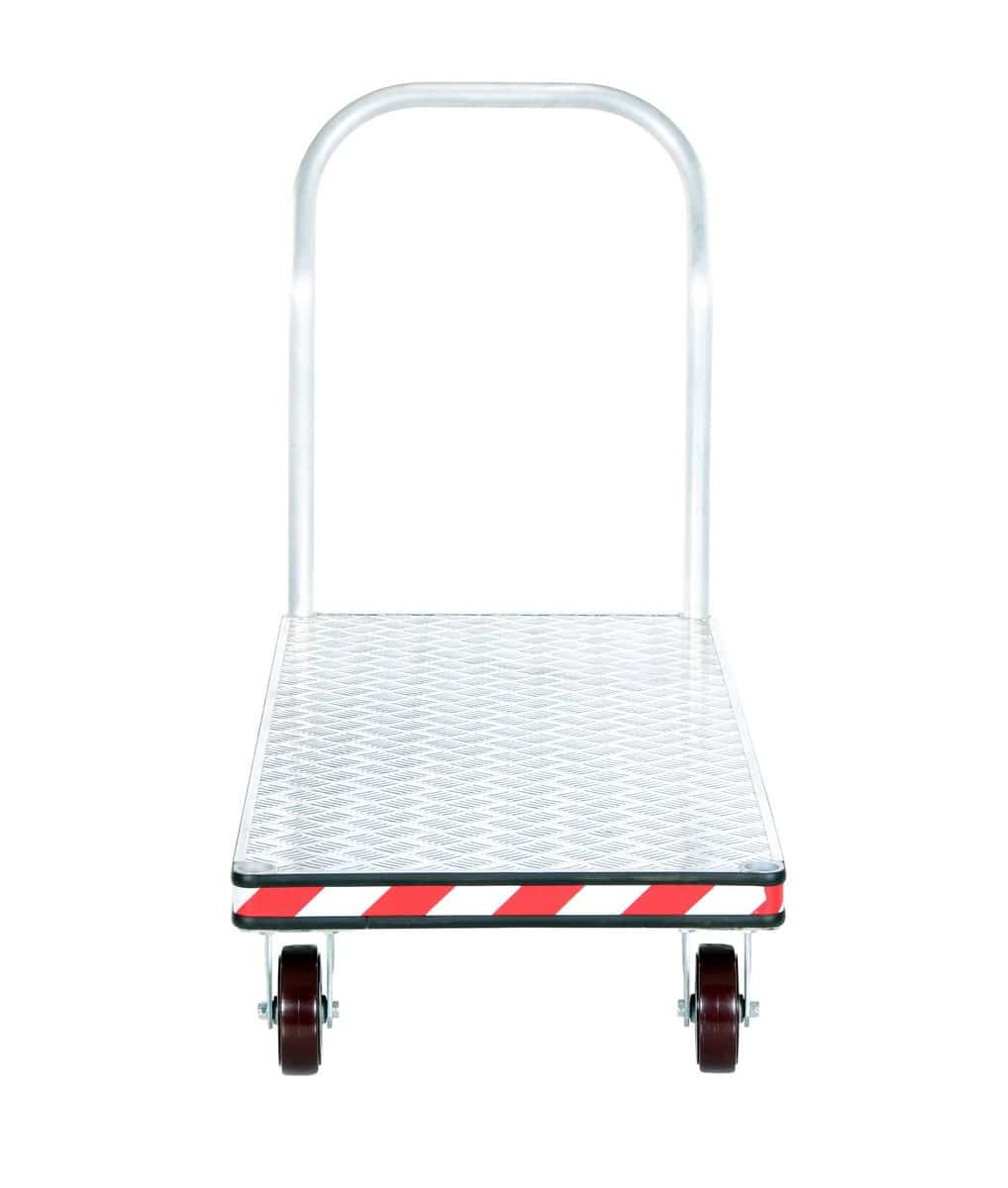 Vestil ATP-C-2460 Aluminum Heavy Duty Tread Plate Platform Truck