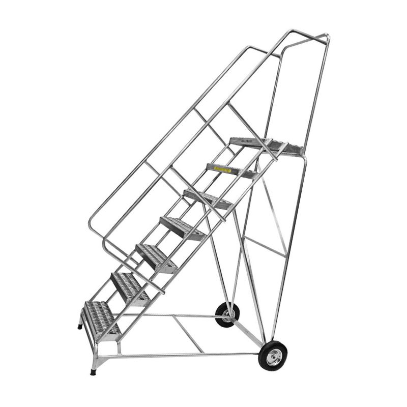Ballymore ALWB730R 7-Step Wheelbarrow Ladder with Ribbed Step Tread (1)