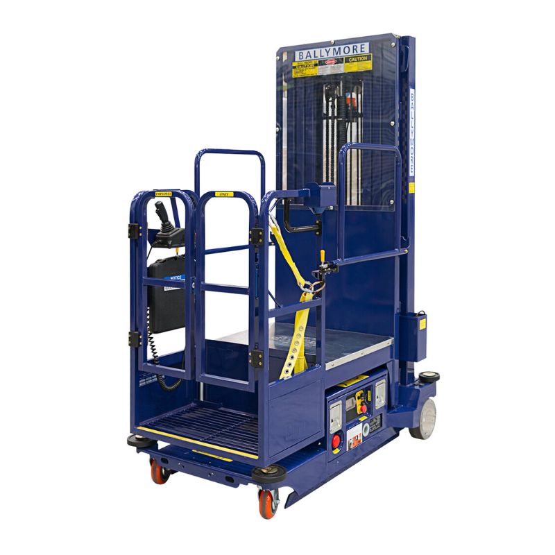 Ballymore PS-15D 21' Battery-Powered Drivable Hydraulic Stocking Lift