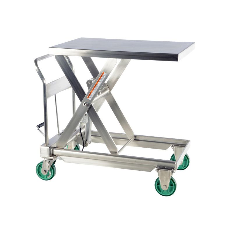 Vestil Cart-1100-Ss Stainless Steel Hydraulic Scissor Cart Vestil Cart-1100-Ss Stainless Steel Hydraulic Scissor Cart