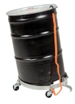 Vestil DRUM-QUAD-C-TLT Steel Multipurpose Tilting Drum Dolly - Image 3