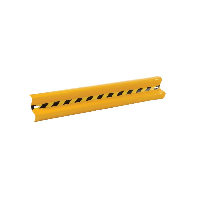 Vestil GR-H2R-BO-4-YL Steel Straight Guard Rail