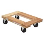 Vestil HDOF-1624-12 Hardwood Open Deck Dolly - Image 6
