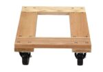 Vestil HDOF-1624-12 Hardwood Open Deck Dolly - Image 3
