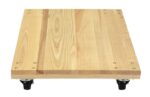 Vestil HDOS-2436-9 Hardwood Solid Deck Dolly - Image 7