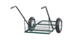 Vestil LSC-2448-TC Steel Landscape Cart with Low Profile Tilt - Image 4