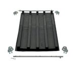 Vestil PLID-D-25 Polyethylene Heavy Duty D Style Hopper Lid