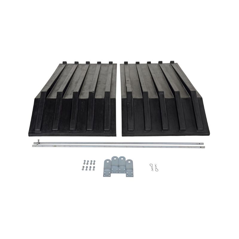 Vestil PLID-H-150 Polyethylene Heavy Duty H Style Hopper Lid