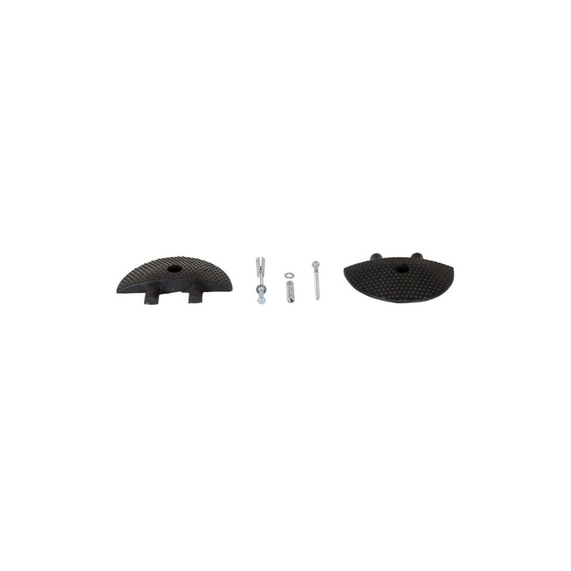 Vestil SBRY-CAP-C Rubber Heavy Duty Speed Bump Concrete End Caps