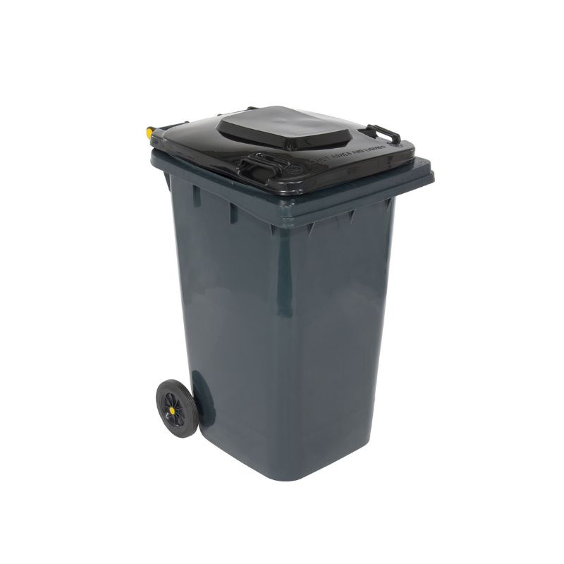 Vestil TH-64-GY High Density Polyethylene Trash Can