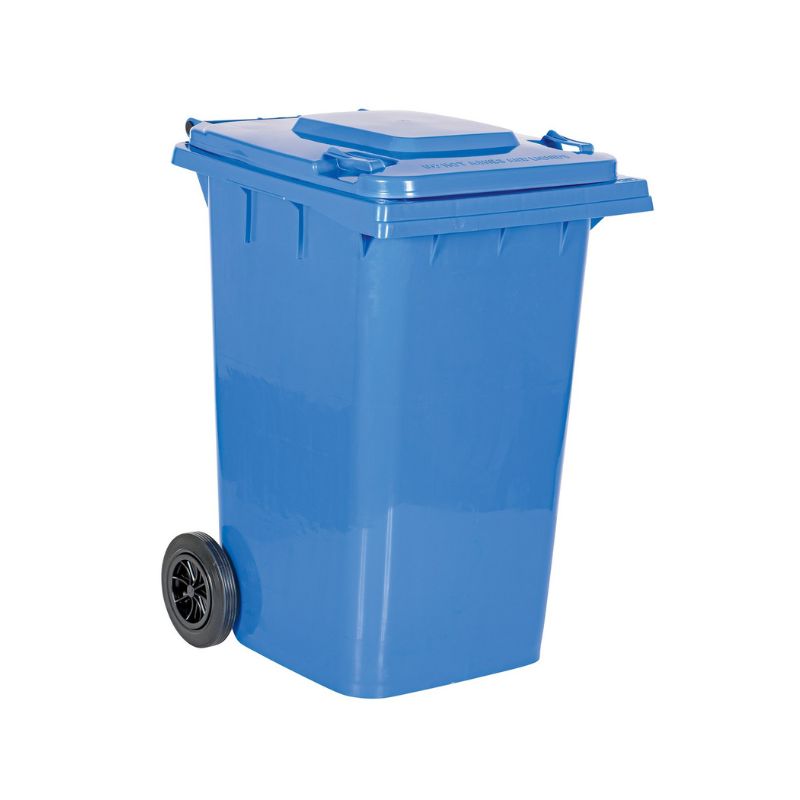 Vestil TH-95-BLU High Density Polyethylene Trash Can