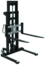 Vestil VHPS-2200-AA Steel Manual Stacker Adjustable ForksLegs