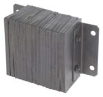 Vestil 1014-6 Laminated Rubber Dock Bumper 2