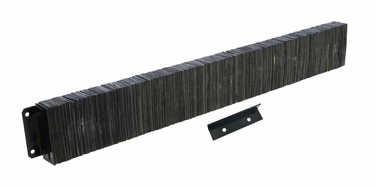 Vestil 1296-4.5 Laminated Rubber Dock Bumper 1