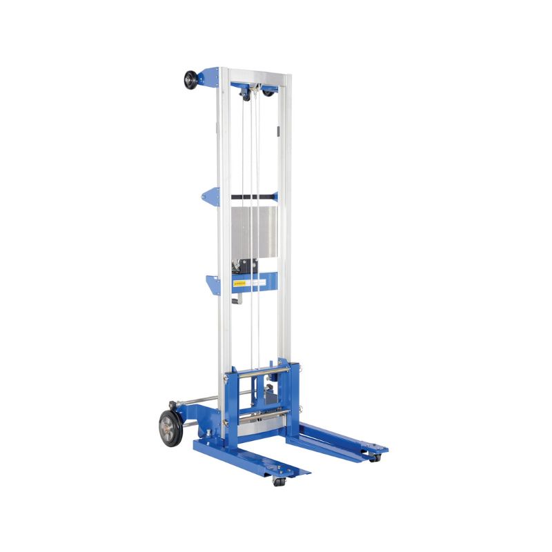 Vestil A-LIFT-S-EHP Aluminum-Steel Adjustable Straddle Hand Winch Lift Trucks
