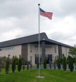 Vestil AFL-30 Nylon United States Flag Projection