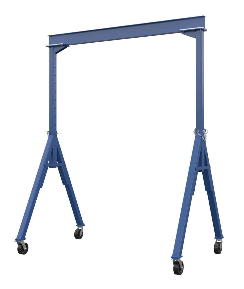 Vestil AHS-6-10-14 Steel Adjustable Height Gantry Crane