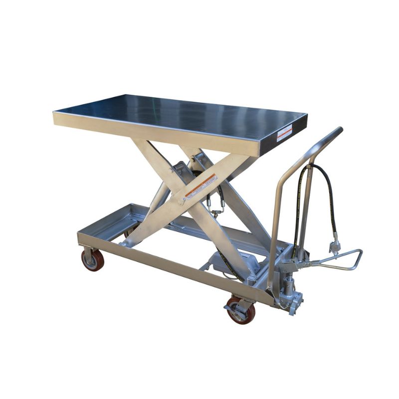 Vestil AIR-1750-PSS Partially Stainless Steel Air Cart