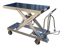 Vestil AIR-2000-PSS Partially Stainless Steel Air Cart 1