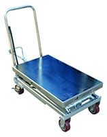 Vestil AIR-800-D-PSS Partially Stainless Steel Air Cart 2