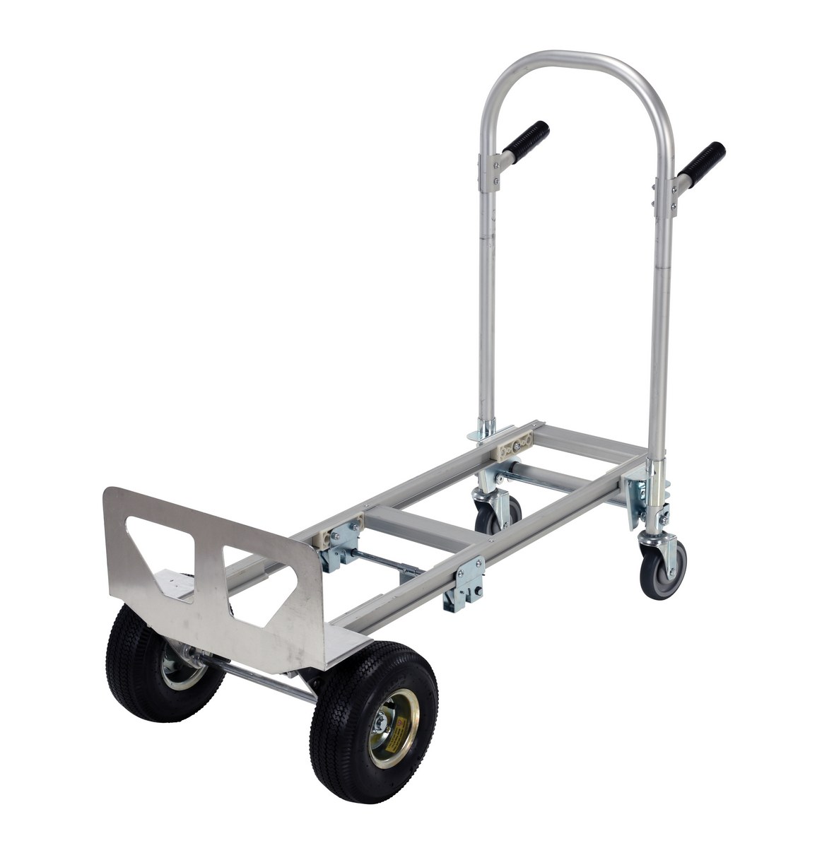 Vestil ALUM-CONV Aluminum 2 in 1 Convertible Hand Truck 1