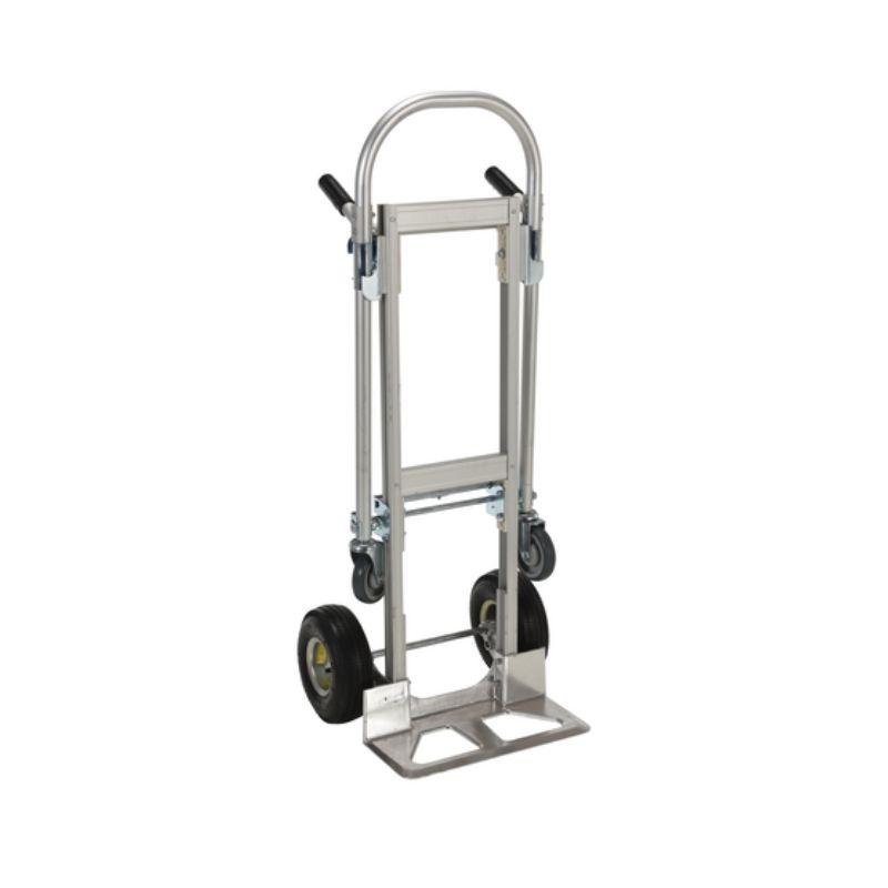 Vestil ALUM-CONV Aluminum 2 in 1 Convertible Hand Truck