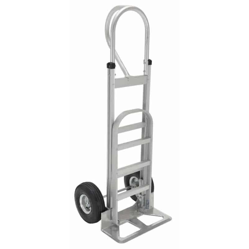 Vestil ALUM-P Aluminum P Handle Hand Truck Pneumatic Tires