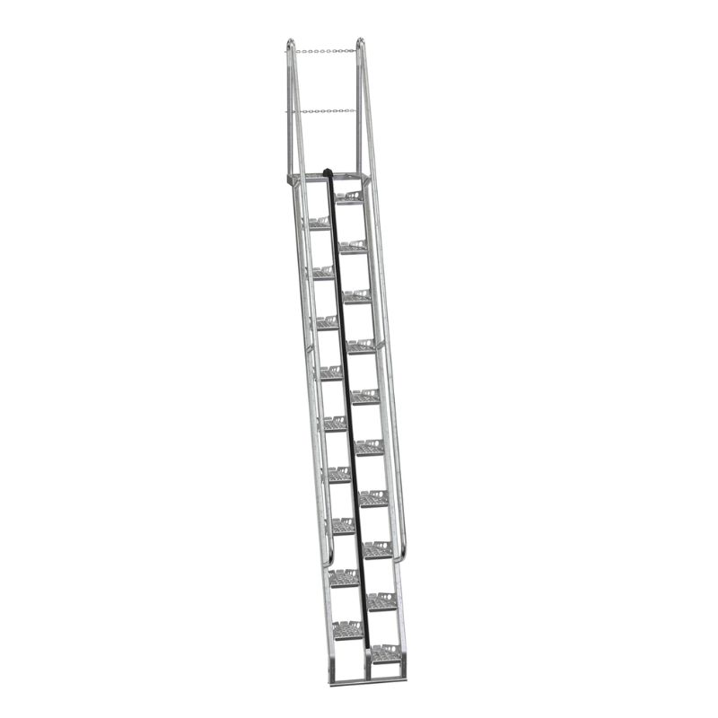 Vestil ATS-12-68-HDG Galvanized Alternate Tread Stair