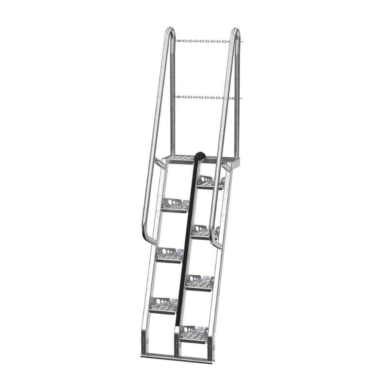 Vestil ATS-5-68-HDG Galvanized Alternate Tread Stair
