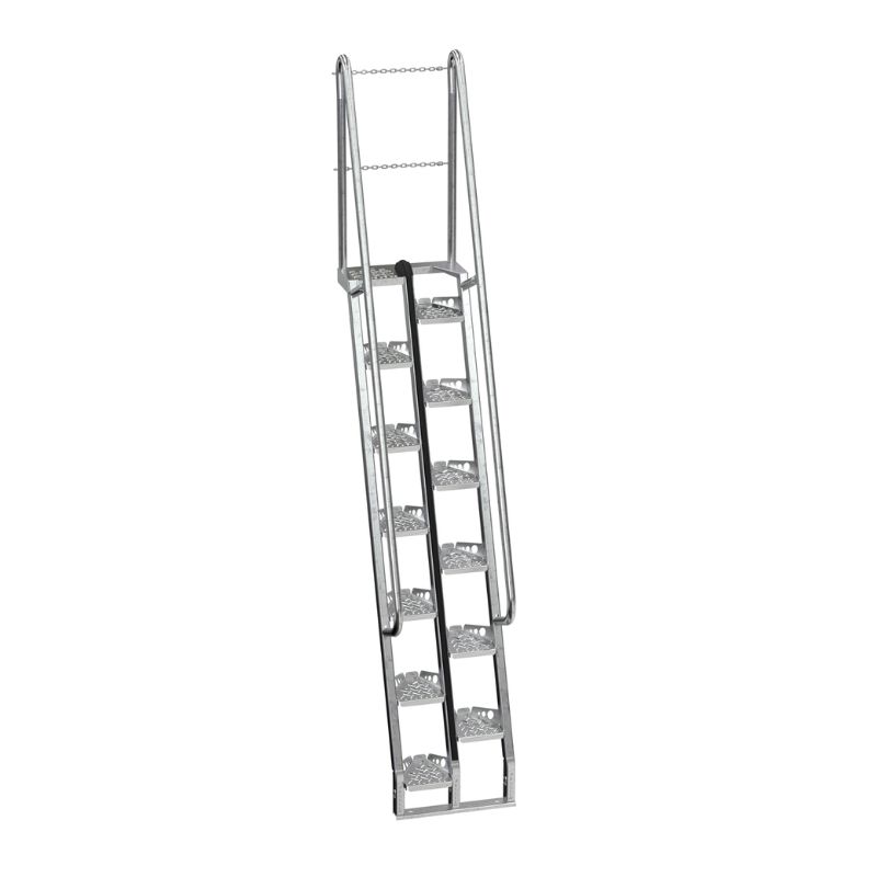 Vestil ATS-8-68-HDG Galvanized Alternate Tread Stair