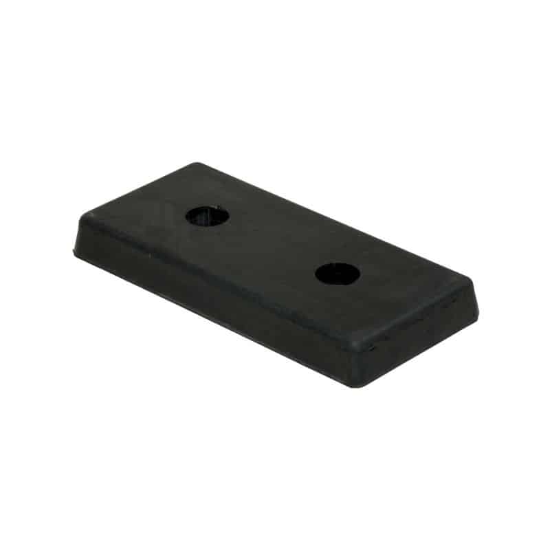Vestil B-818 Rubber Rectangle Molded Bumper
