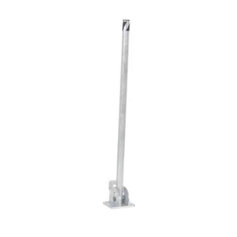 Vestil Bol-Fd-36-G Steel Fold-Down Galvanized Bollard Vestil Bol-Fd-36-G Steel Fold-Down Galvanized Bollard