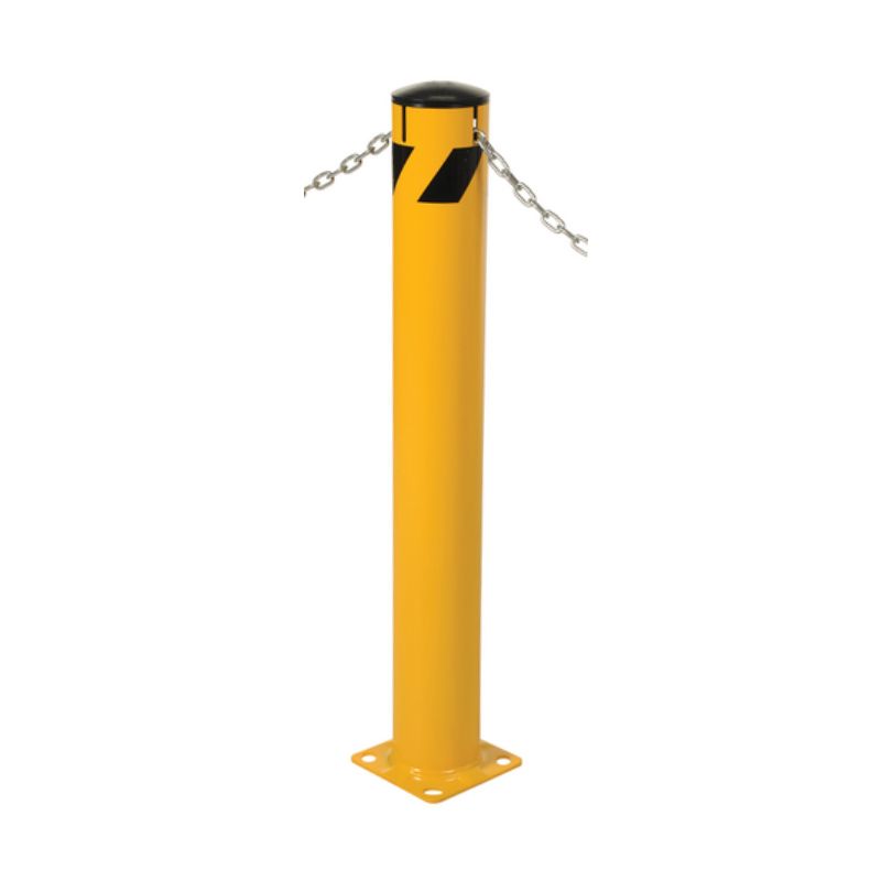 Vestil BOL-JK-42-5.5 Steel Pipe Bollard with Slots