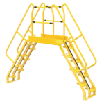Vestil COLA-5-56-44 Steel Alternating Crossover Ladder