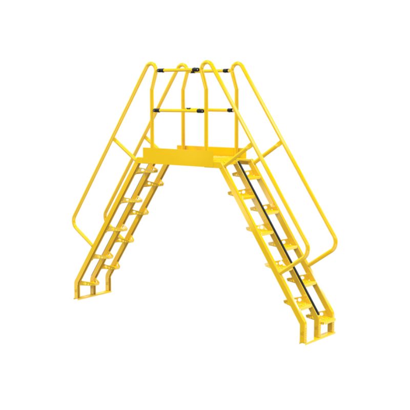 Vestil Cola-6-56-44 Steel Alternating Crossover Ladder Vestil Cola-6-56-44 Steel Alternating Crossover Ladder