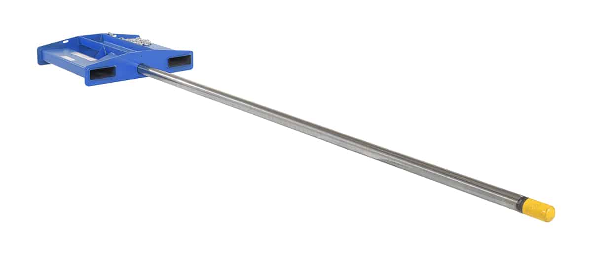 Vestil CRF-120 Steel Fork Mounted Rug Ram Boom 1