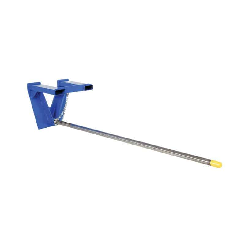 Vestil CRP-144 Steel Fork Mounted Inverted Rug Ram Boom