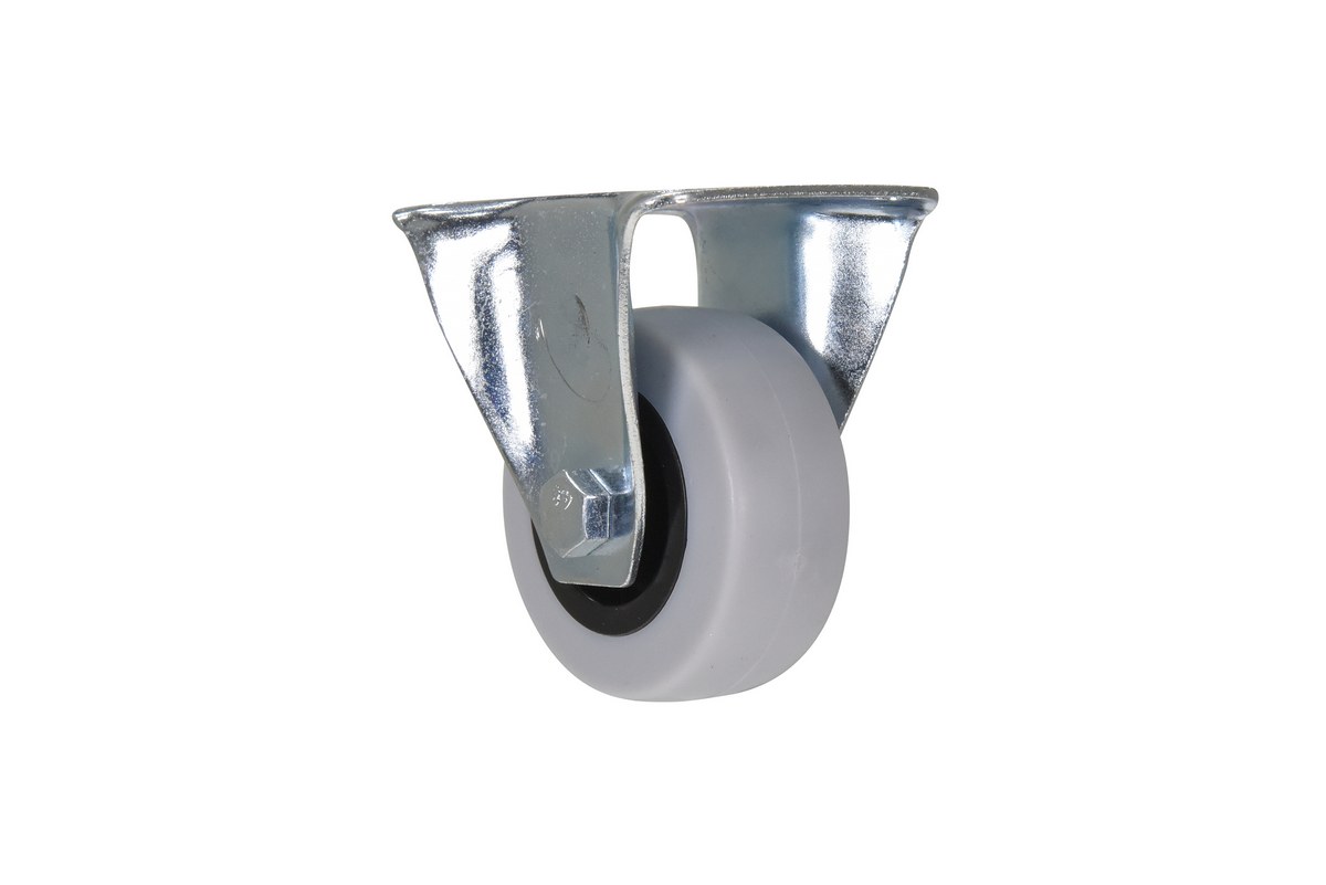 Vestil CST-B23-2X1TPR-R Thermoplastic Rubber Rigid Caster 1