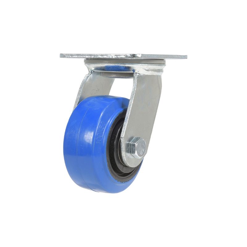 Vestil CST-BB-4X2ER-S Elastic Rubber Swivel Caster (2)