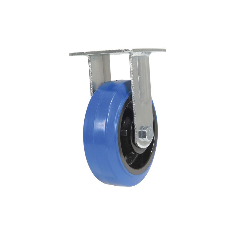 Vestil CST-BB-6X2ER-R Elastic Rubber Rigid Caster
