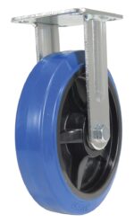 Vestil CST-BB-8X2ER-R Elastic Rubber Rigid Caster