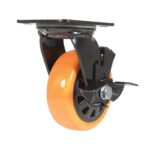 Vestil CST-BN-5X2PUP-SWB Polyurethane Swivel With Brake Caster