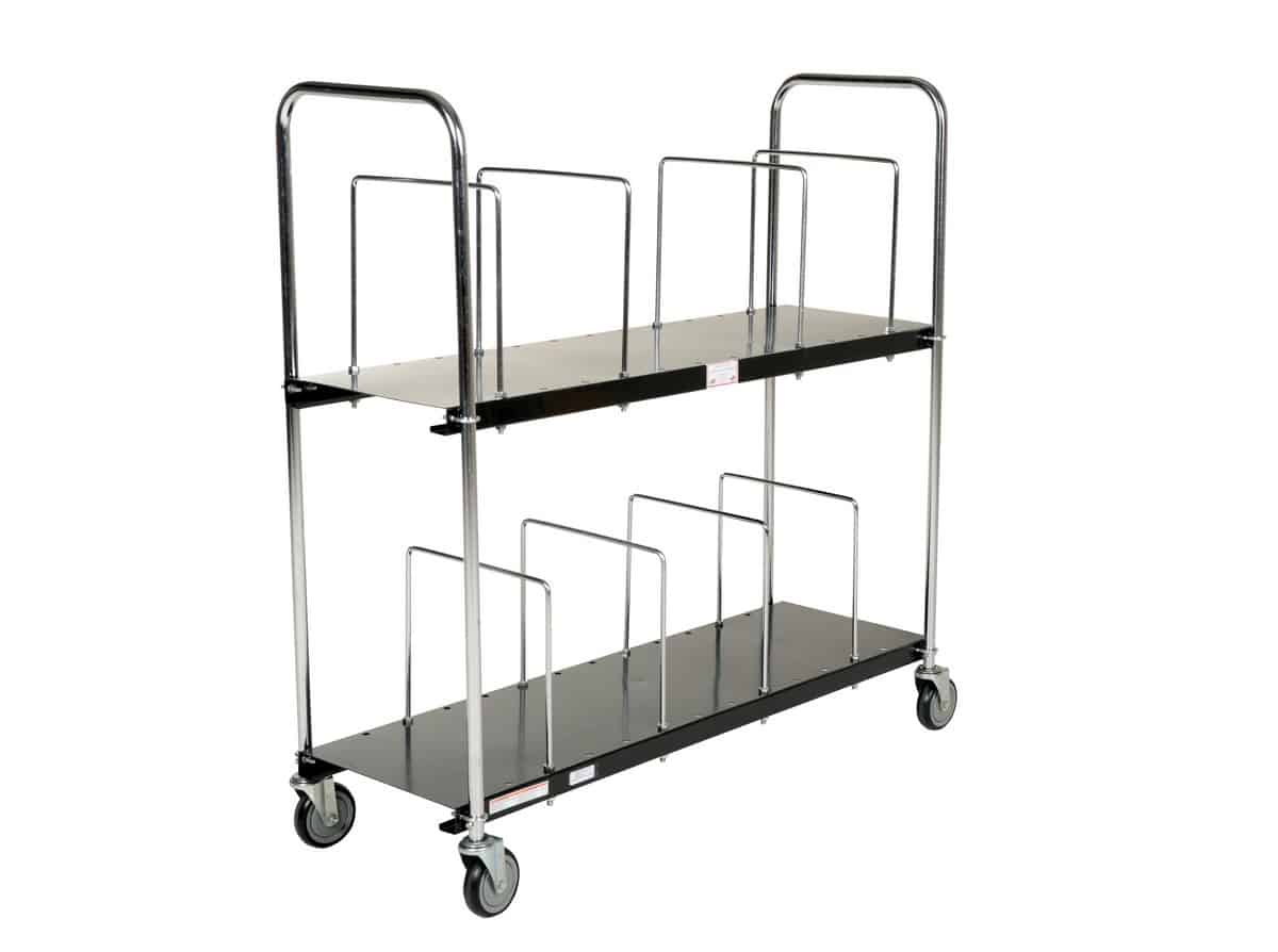 Vestil CTC-1856-B Steel Portable Carton Cart