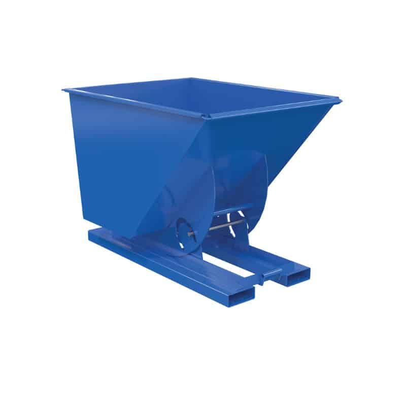 Vestil D-100-LD-NB Steel Light Duty No Bump & Dump Hopper