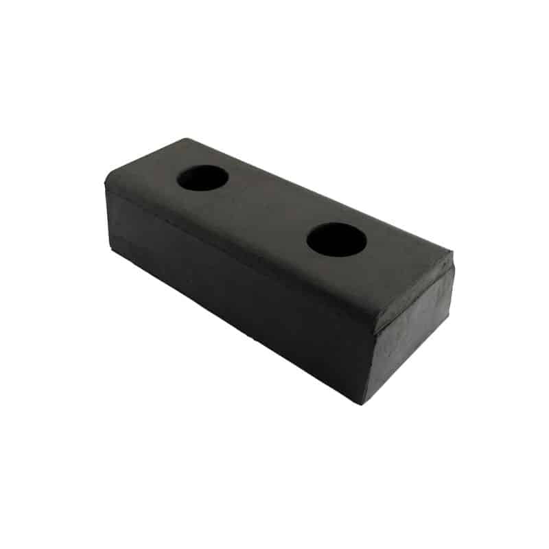 Vestil DBE-10-4 Hardened Molded Rubber Bumper