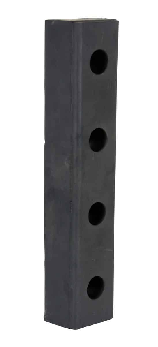 Vestil DBE-20-1 Hardened Molded Rubber Bumper -1