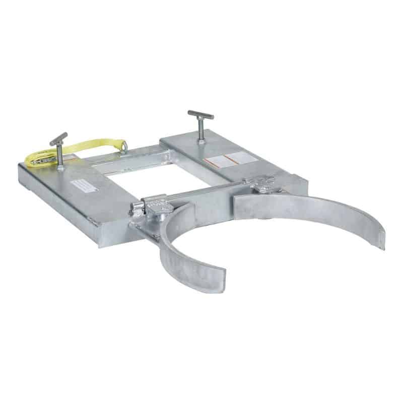 Vestil DGS-55-D-G Galvanized Steel Deluxe Single Drum Gripper (1)